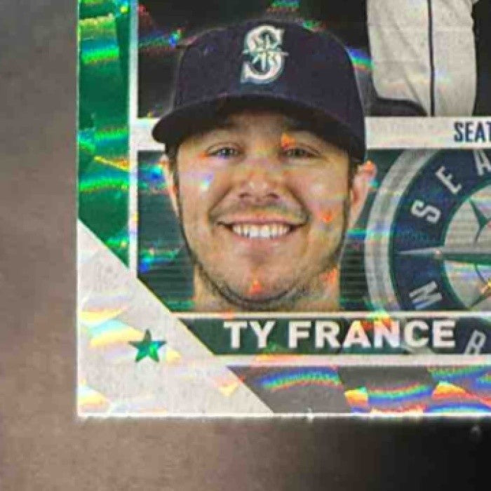 2023 Topps Ty France Green Foil /499 #626 Seattle Mariners - Sports Cards