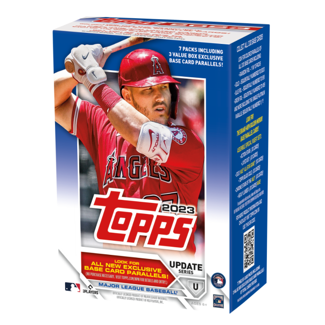 2023 Topps Update Series Baseball Blaster Box (7 Packs) - MLB