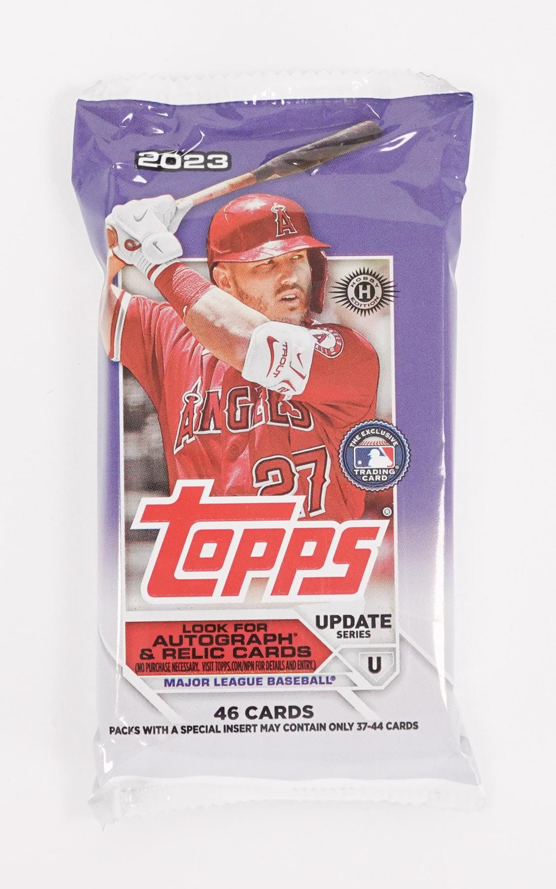 2023 Topps Update Series Baseball Hobby HTA Jumbo PACK (46 Cards) - MLB Hobby Box