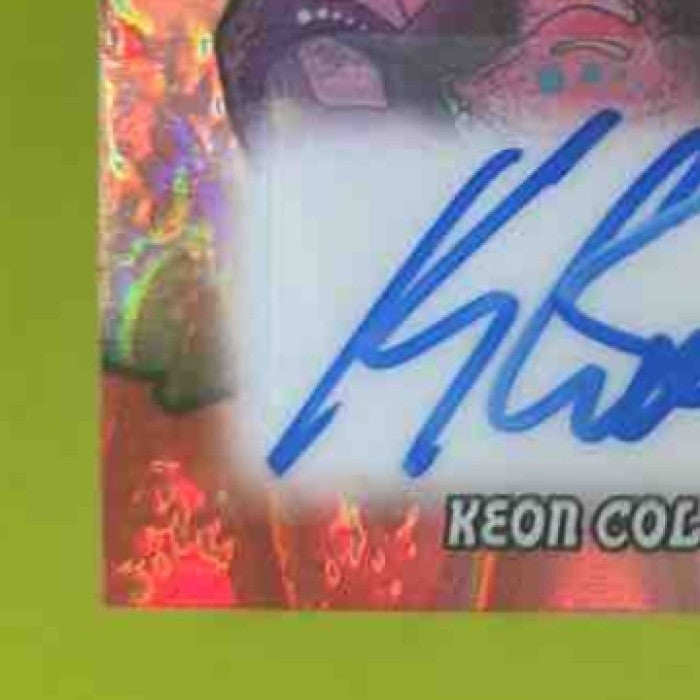 2023 Wild Card Alumination DinoMight Keon Coleman Stegasaurus AUTO 1/1 Seminoles - Sports Cards