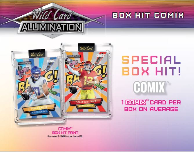 2023 Wild Card Alumination JUST THE HITS ONLY SPECIAL ROOKIE & INSERT EDITION Hobby Box (Stroud Puka JJ Maye Nix Caleb)