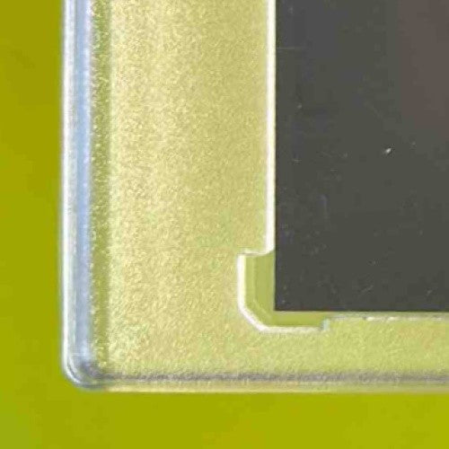 2023 Wild Card QB1 On the Clock JJ McCarthy Rainbow Blue 8/10 #OCW JM1 Michigan Sports Cards