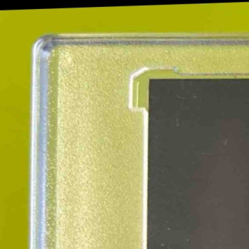 2023 Wild Card QB1 On the Clock JJ McCarthy Rainbow Blue 8/10 #OCW JM1 Michigan Sports Cards