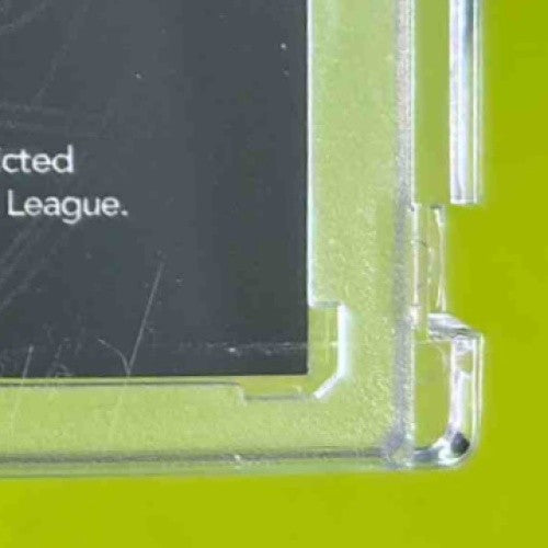 2023 Wild Card QB1 On the Clock JJ McCarthy Rainbow Blue 8/10 #OCW JM1 Michigan Sports Cards