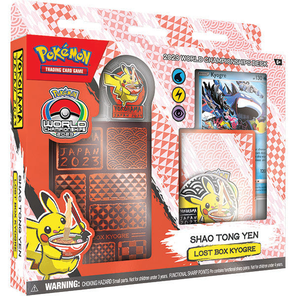2023 World Championship Deck: Shao Tong Yen (Lost Box Kyogre) - World Championship Decks (WCD) - World Championship Deck