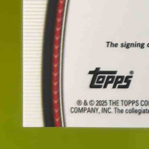 2024 25 Bowman University Chrome Sarah Strong Prospect Auto Refractor #62 DJ1 Sports Cards