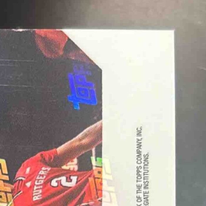 2024-25 Bowman University Now Ace Bailey Dylan Harper Blue /49 #60 - Sports Cards