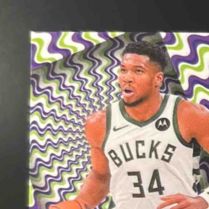 2024-25 Donruss Optic Giannis Antetokounmpo Kareem Jabbar Optical Illusion /175 - Sports Cards