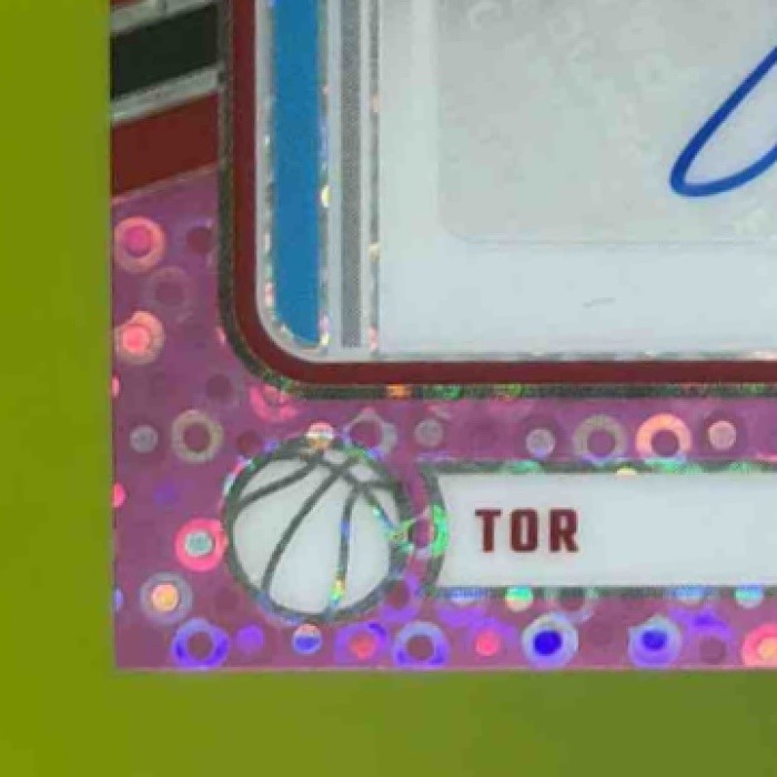 2024-25 Donruss Optic Jamal Shead Pink Auto /25 #344 RC Auto Toronto Raptors - Sports Cards