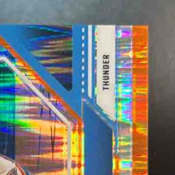 2024-25 Donruss Optic Luguentz Dort Orange Shock /225 #130 Oklahoma City Thunder - Sports Cards