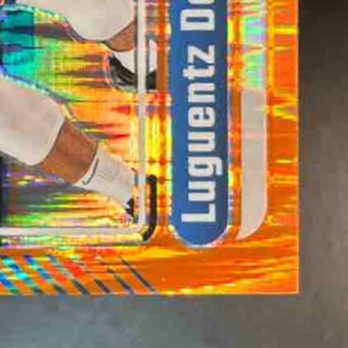 2024-25 Donruss Optic Luguentz Dort Orange Shock /225 #130 Oklahoma City Thunder - Sports Cards