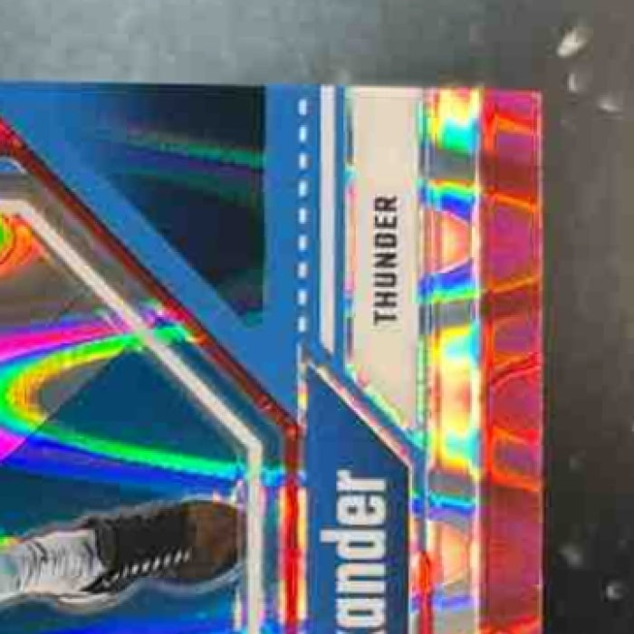 2024-25 Donruss Optic Shai Gilgeous-Alexander Red Seismic /149 #127 Thunder - Sports Cards