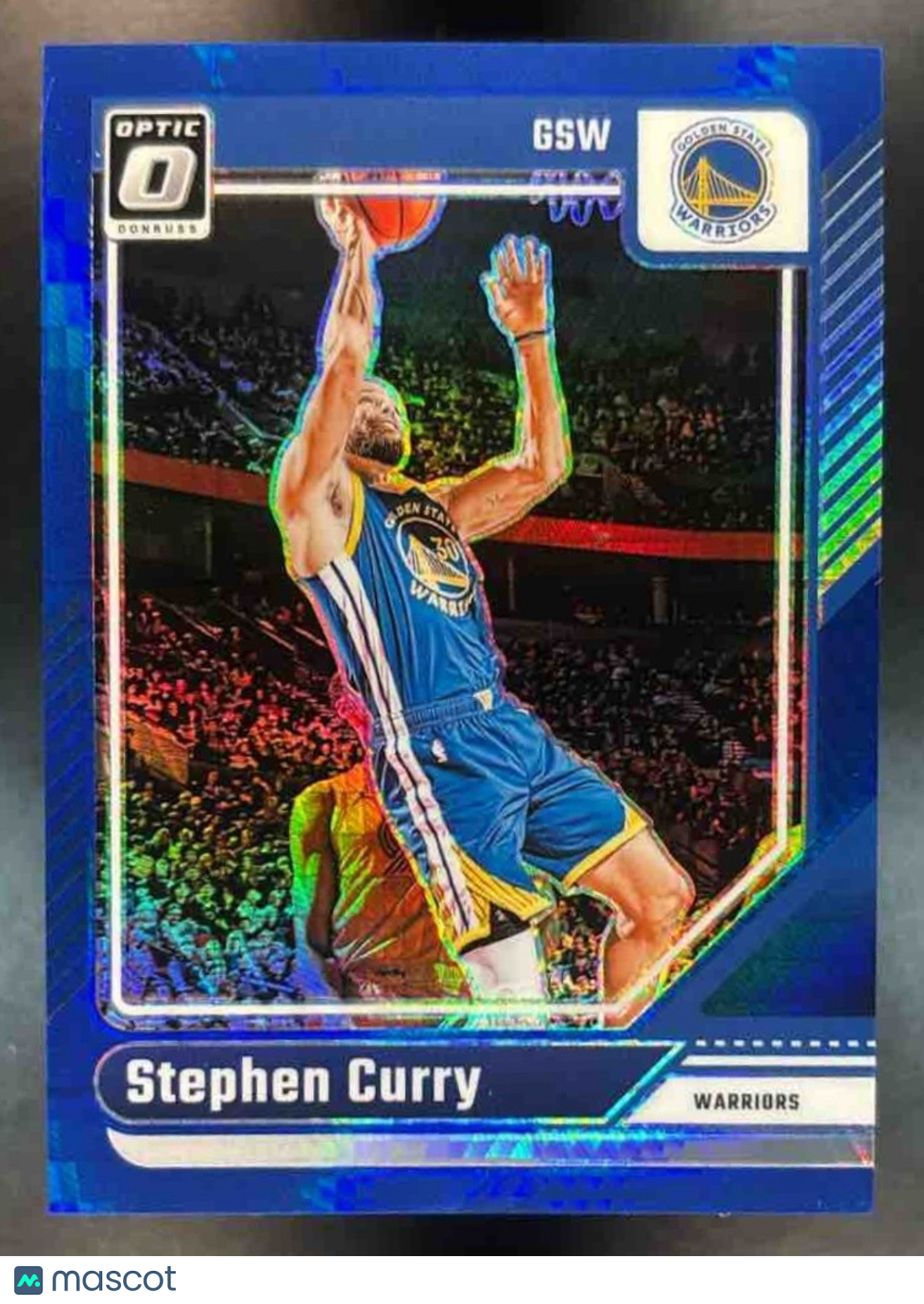 2024-25 Donruss Optic Stephen Curry Hyper Blue /175 #155 Golden State Warriors - Sports Cards