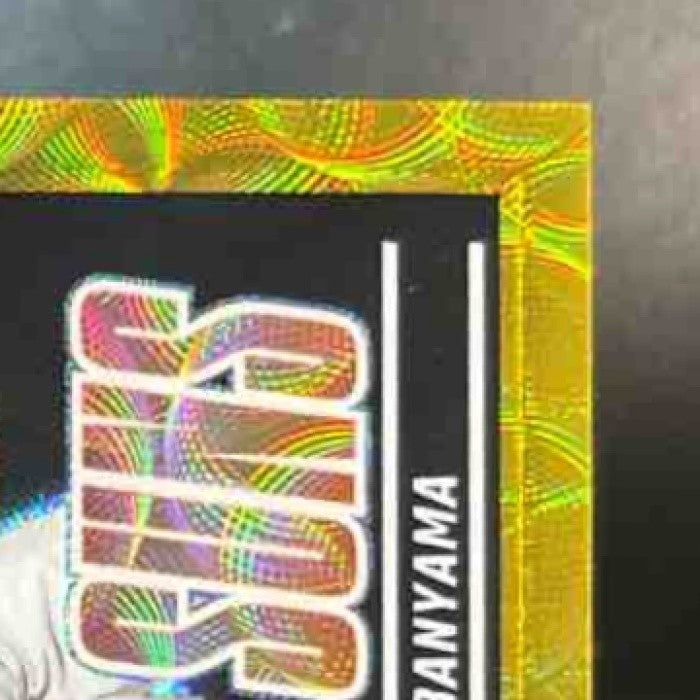 2024-25 Donruss Optic Victor Wembanyama Rising Suns Red & Gold /99 #19 Spurs - Sports Cards