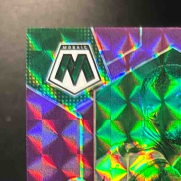 2024-25 Mosaic Damian Lillard Montage Purple Mosaic /99 #14 Milwaukee Bucks - Sports Cards