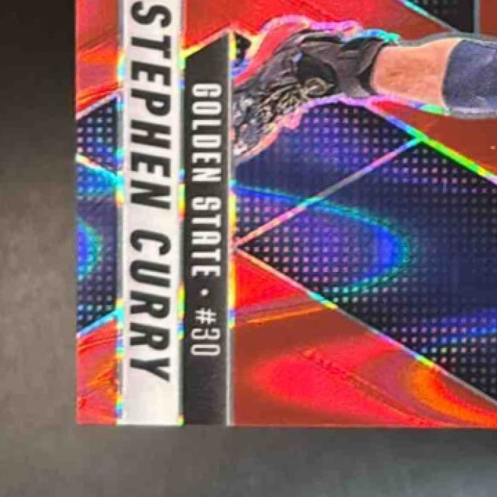2024-25 Mosaic Stephen Curry Red Seismic /299 #272 City Edition Warriors - Sports Cards