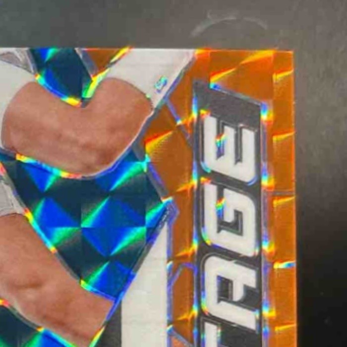 2024-25 Mosaic Tidjane Salaun Montage Orange Mosaic /49 #4 RC Charlotte Hornets - Sports Cards