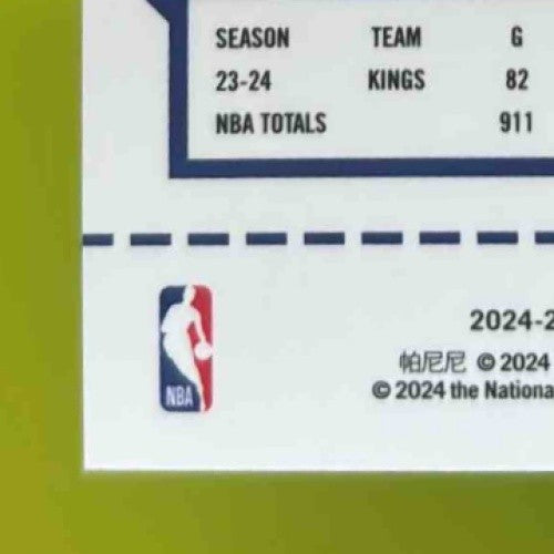 2024-25 Panini Hoops Harrison Barnes Gold Prizm Premium 3/10 San Antonio Spurs - Sports Cards