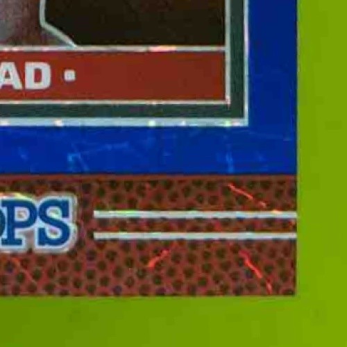 2024-25 Panini Hoops Jamal Shead Lazer Blue Prizm Premium 33/49 #275 RC Raptors - Sports Cards