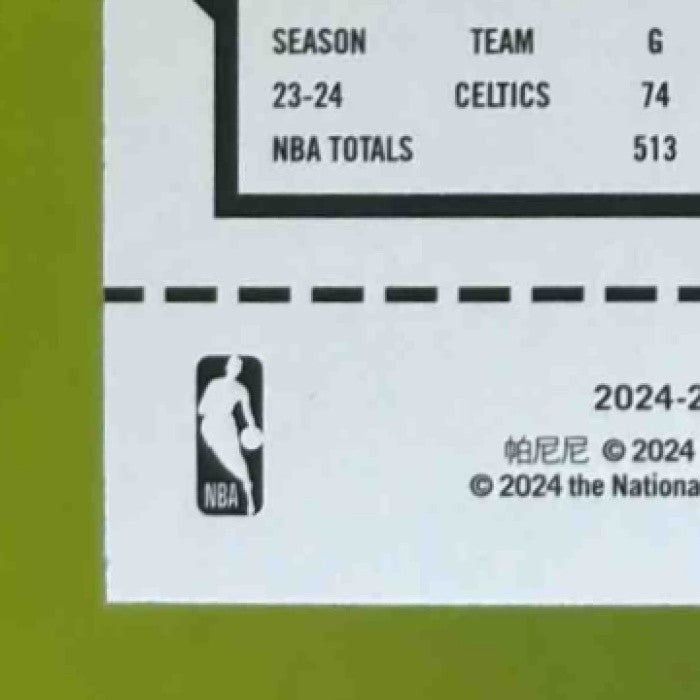 2024-25 Panini Hoops Jayson Tatum Teal /175 #172 Boston Celtics - Sports Cards