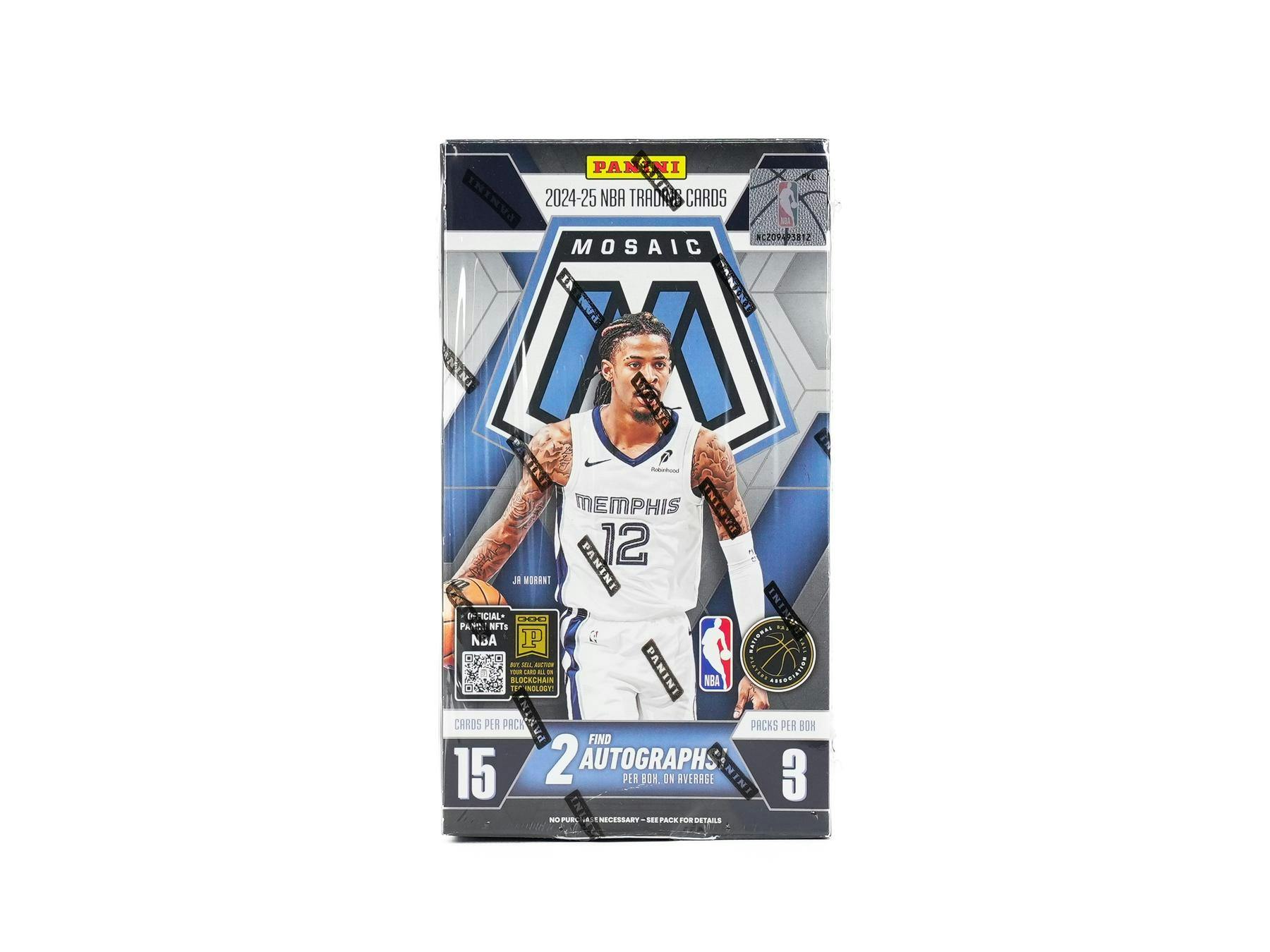 2024/25 Panini Mosaic Basketball Hobby Box (2 Autos) - NBA Hobby Box
