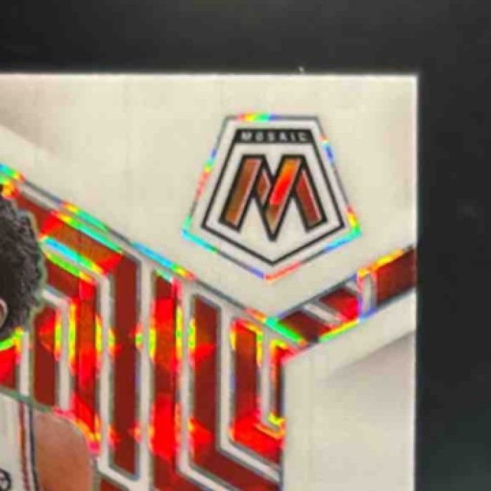 2024-25 Panini Mosaic Jared McCain Razzle Dazzle #15 RC Philadelphia 76ers - Sports Cards