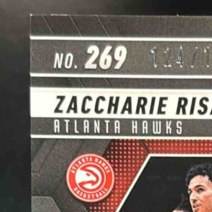 2024-25 Panini Mosaic Zaccharie Risacher Pink Mosaic /175 #269 Atlanta Hawks - Sports Cards