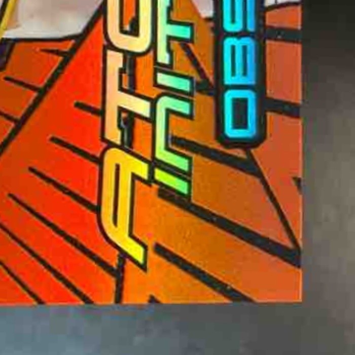 2024-25 Panini Obsidian Luka Doncic Atomic Initials Orange Flood /99 #7 Lakers - Sports Cards