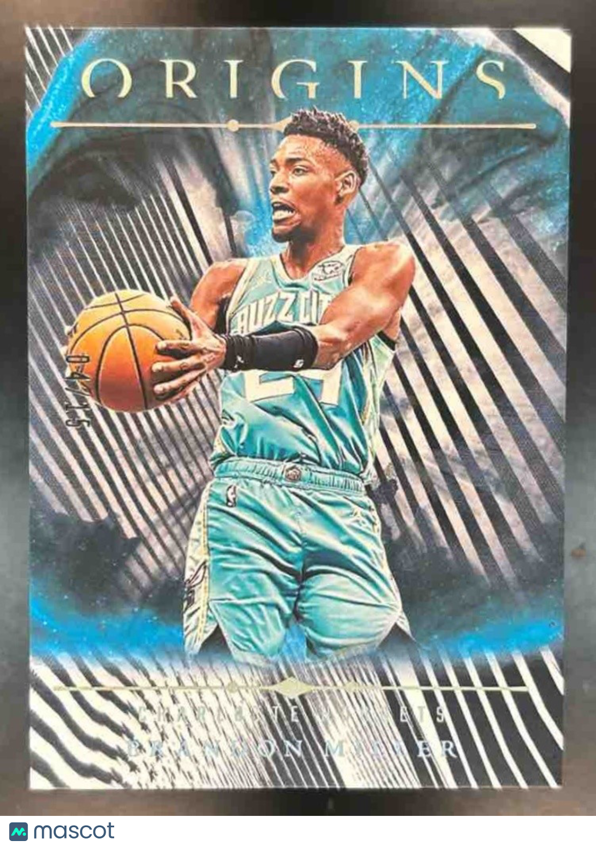 2024-25 Panini Origins Brandon Miller Opal /15 #46 Charlotte Hornets - Sports Cards