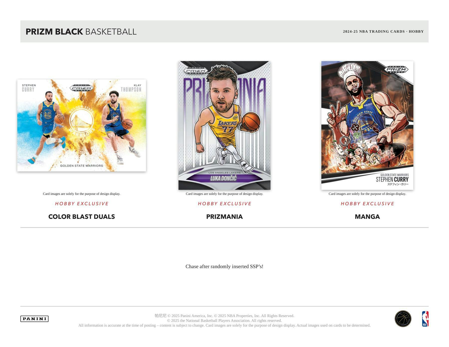 2024/25 Panini Prizm Black Basketball Hobby Box (5 Autos) - NBA Hobby Box