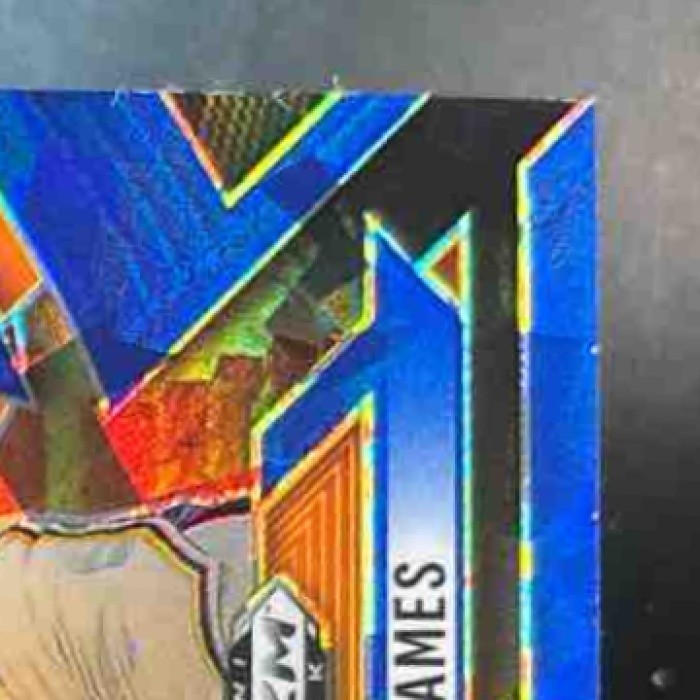 2024-25 Panini Prizm Black LeBron James Talismen Blue Ice /125 #4 Lakers - Sports Cards