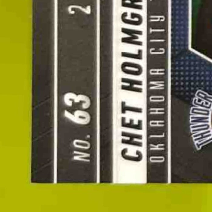 2024-25 Panini Prizm Chet Holmgren Red Seismic /299 #17 Oklahoma City Thunder - Sports Cards