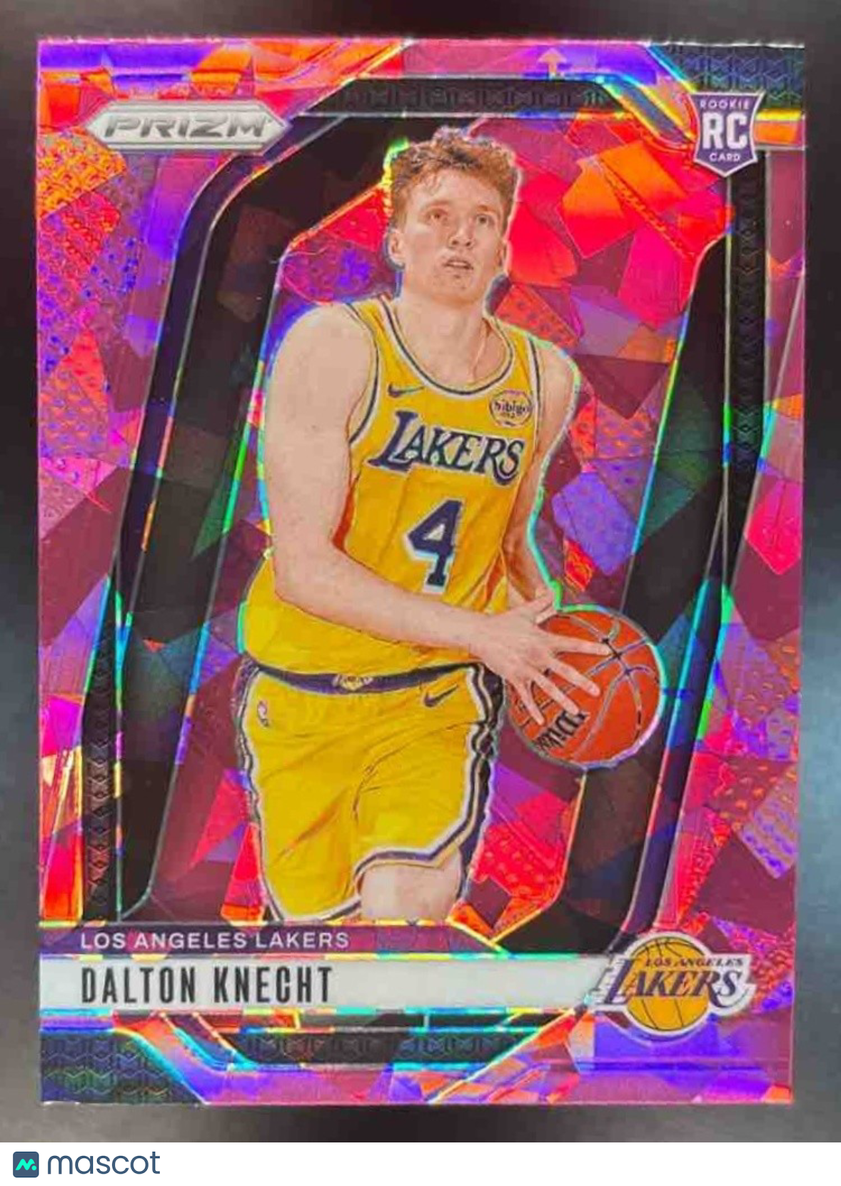 2024-25 Panini Prizm Dalton Knecht Pink Ice #238 RC Los Angeles Lakers - Sports Cards