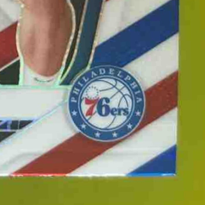 2024-25 Panini Prizm Jared McCain Red White and Blue #222 RC Philadelphia 76ers - Sports Cards
