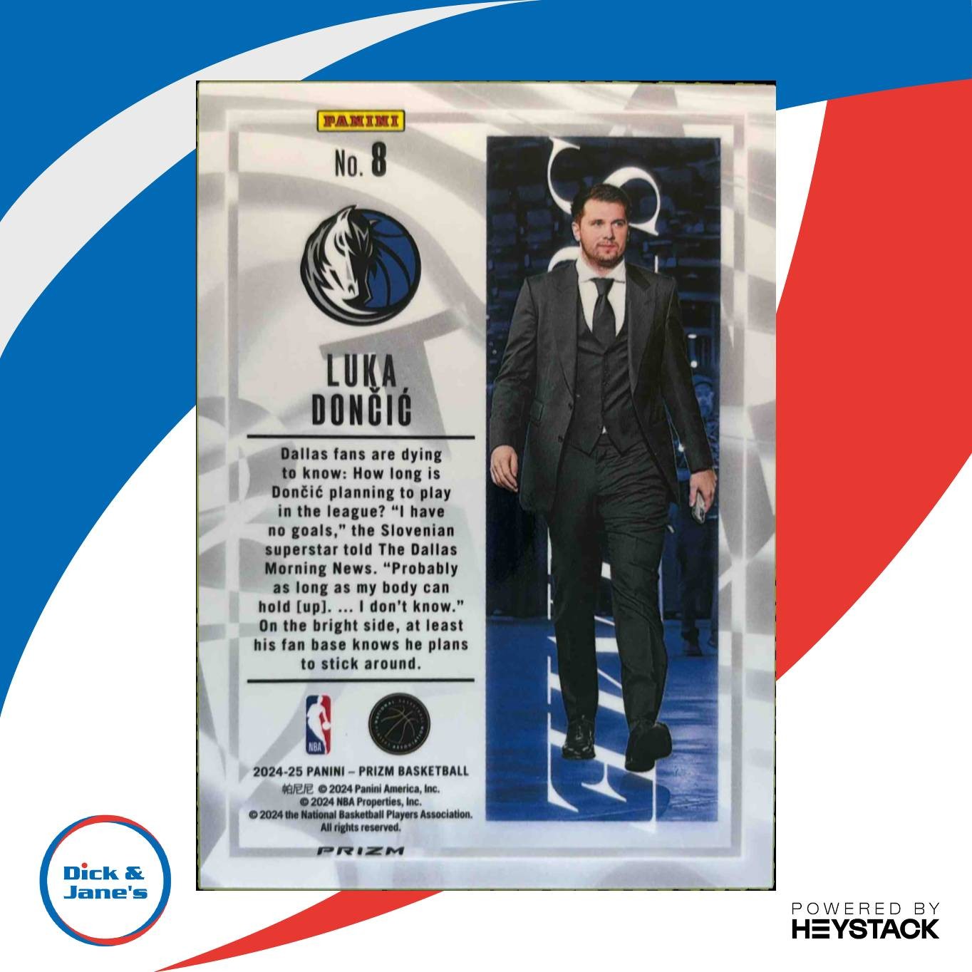 2024-25 Panini Prizm Luka Doncic Sublime #8 Dallas Mavericks CASE HIT SSP - Sports Cards