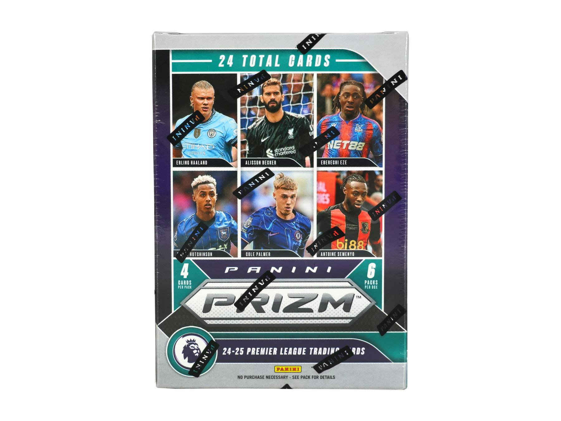 2024/25 Panini Prizm Premier League EPL Soccer Blaster Box (Pink Mosaic Prizms!) - Ripped Live - Soccer