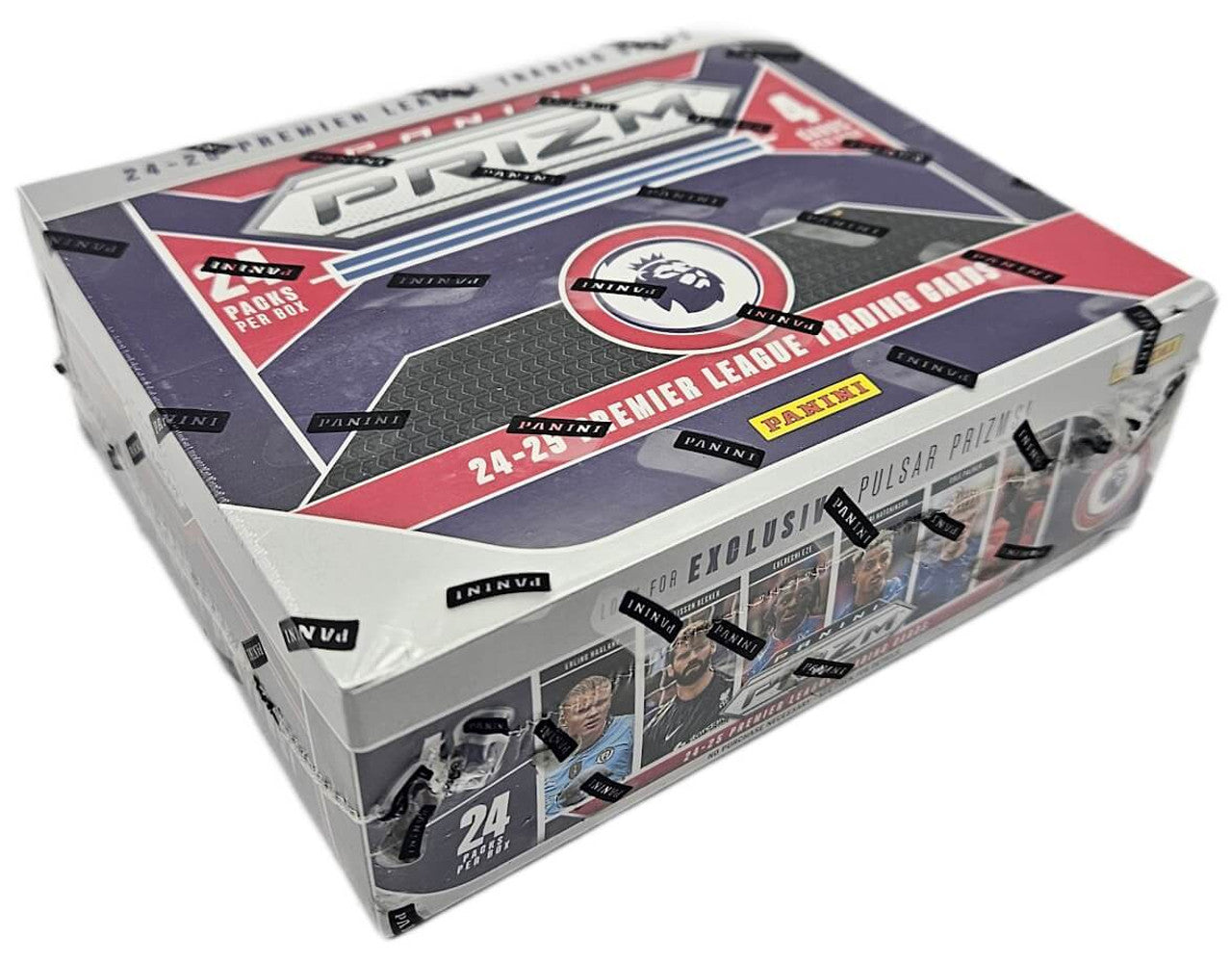 2024/25 Panini Prizm Premier League Soccer 24 Pack Retail Display Box (Pulsar Prizms) - Soccer
