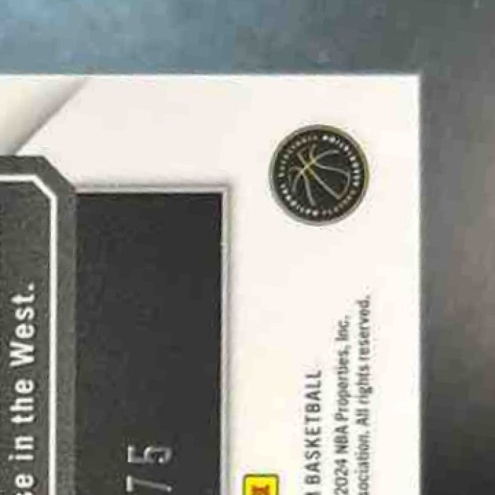 2024-25 Panini Prizm Stephon Castle Talismen Blue Wave /175 #14 RC Spurs - Sports Cards