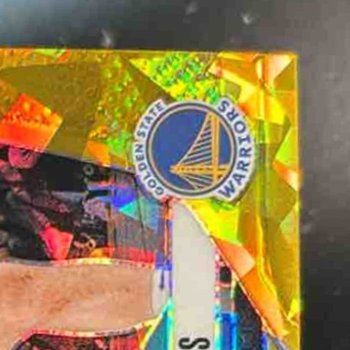 2024-25 Panini Prizm Trayce Jackson-Davis Gold Ice /10 #188 Golden State Warrior - Sports Cards