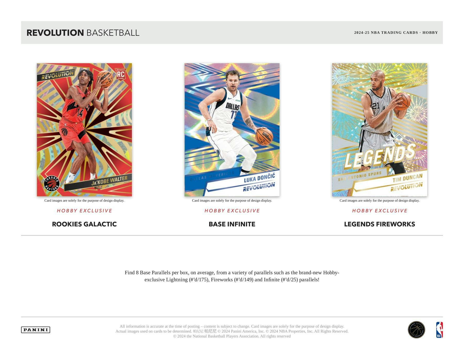 2024/25 Panini Revolution Basketball Hobby Box (1 Auto / 4 RCs) Kabooms? - NBA Hobby Box