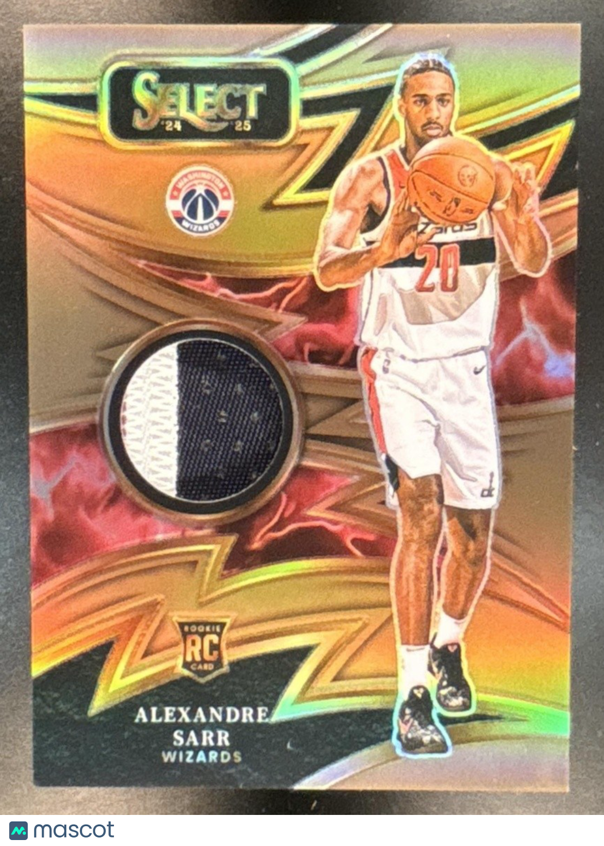 世界10枚限定！PANINI PAPE MATAR SARR サー RC 2024-25 Panini Select Alexandre Sarr Sparks Copper /49