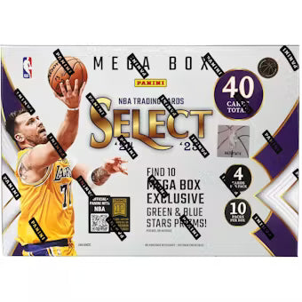 2024/25 Panini Select Basketball Hobby Mega Box (Blue & Green Stars Prizms) Sports Collectibles
