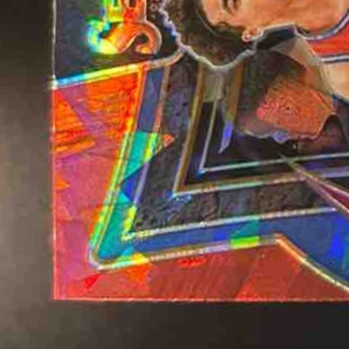 2024-25 Panini Select Jared McCain Red Cracked Ice #82 RC Philadelphia 76ers - Sports Cards