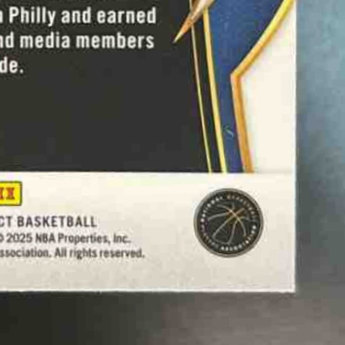 2024-25 Panini Select Jared McCain Red Cracked Ice #82 RC Philadelphia 76ers - Sports Cards