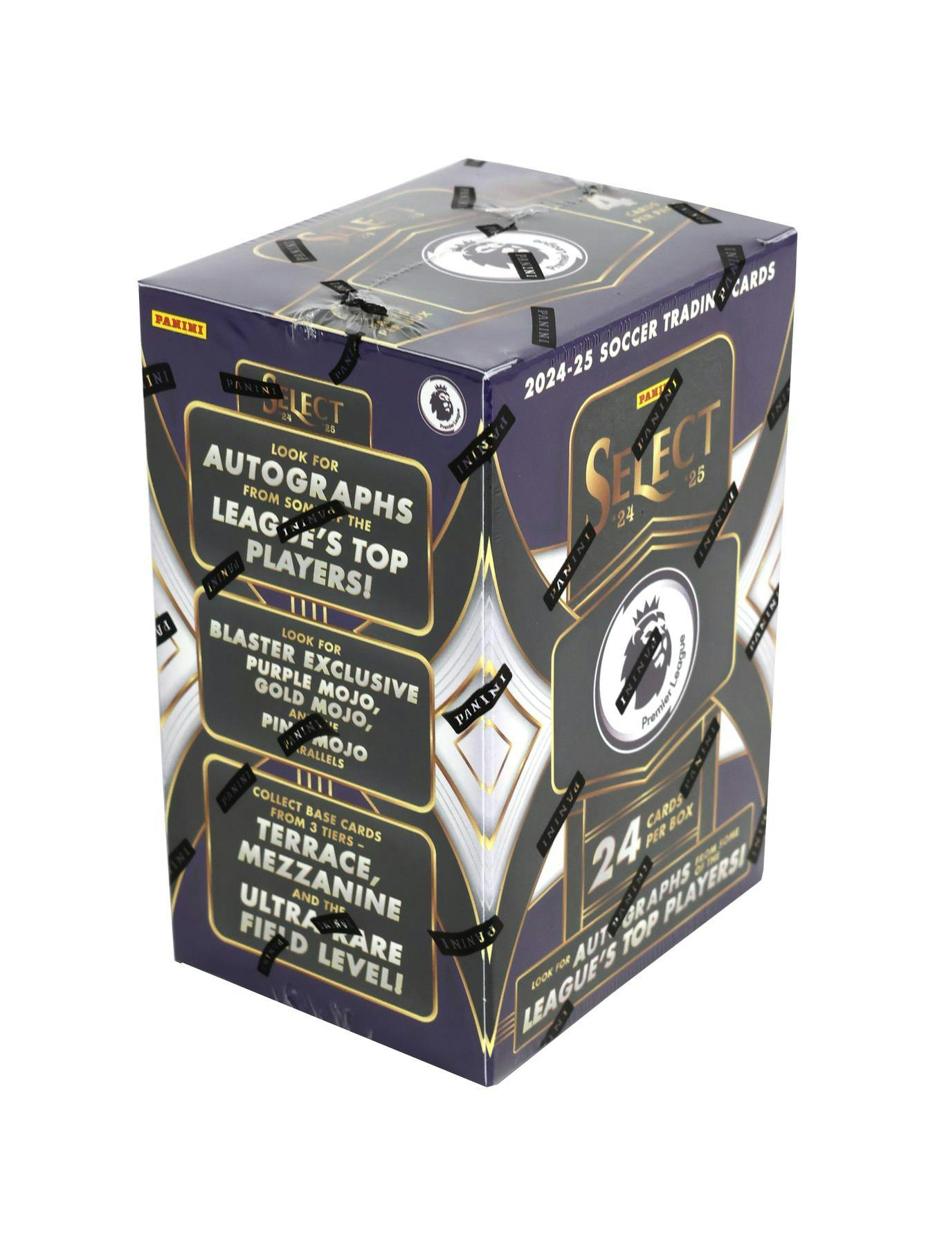 2024/25 Panini Select Premier League EPL Soccer Blaster Box (Purple Gold Pink Mojo) - Soccer
