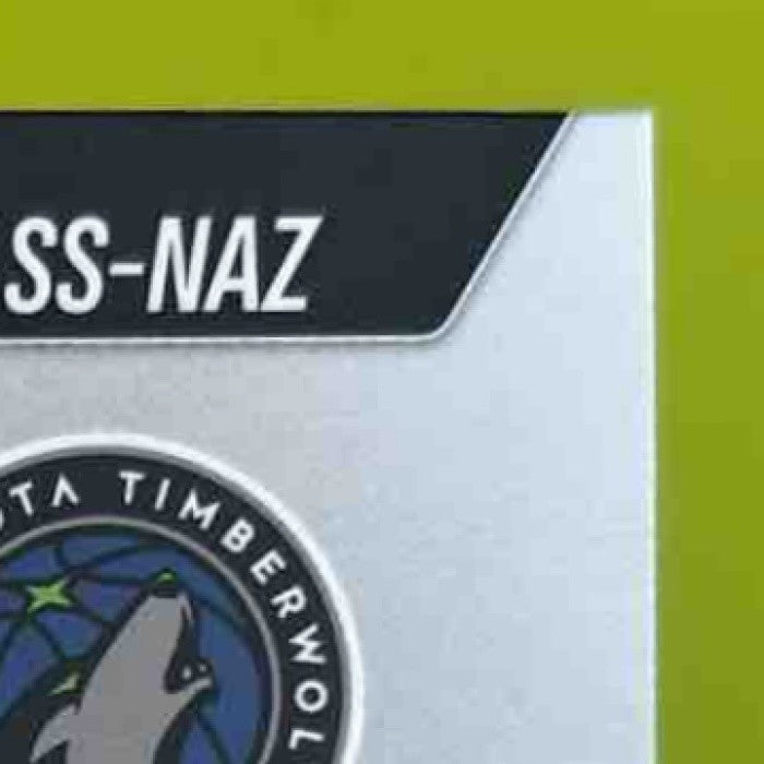 2024-25 Prizm Black Naz Reid Sensational Signatures Blue /49 Auto Timberwolves - Sports Cards