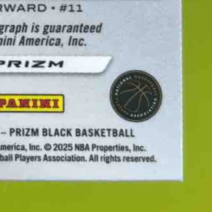 2024-25 Prizm Black Naz Reid Sensational Signatures Blue /49 Auto Timberwolves - Sports Cards