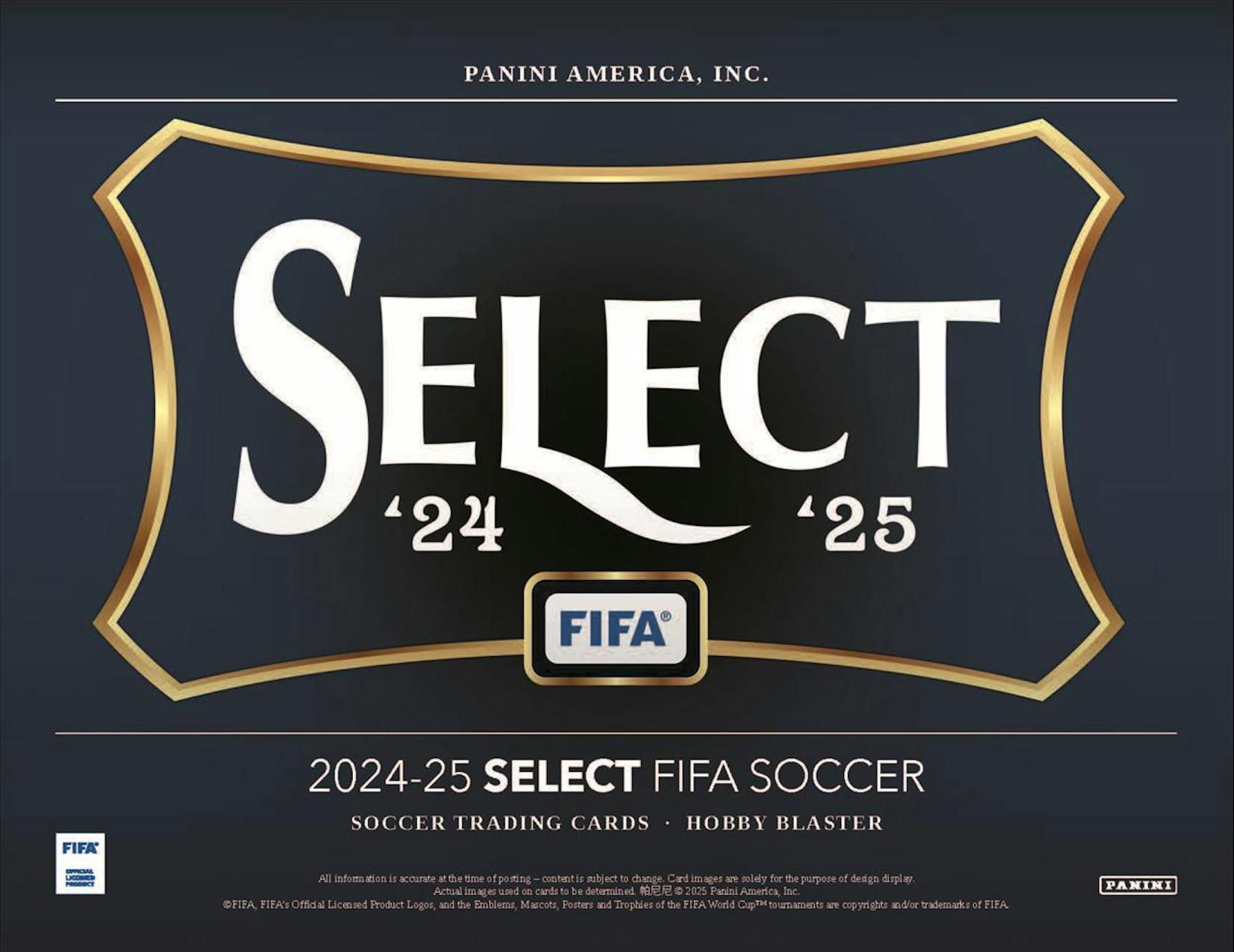 2024/25 Select Hobby FIFA Soccer Blaster Box (Ice and Orange Fluorescent) - Soccer