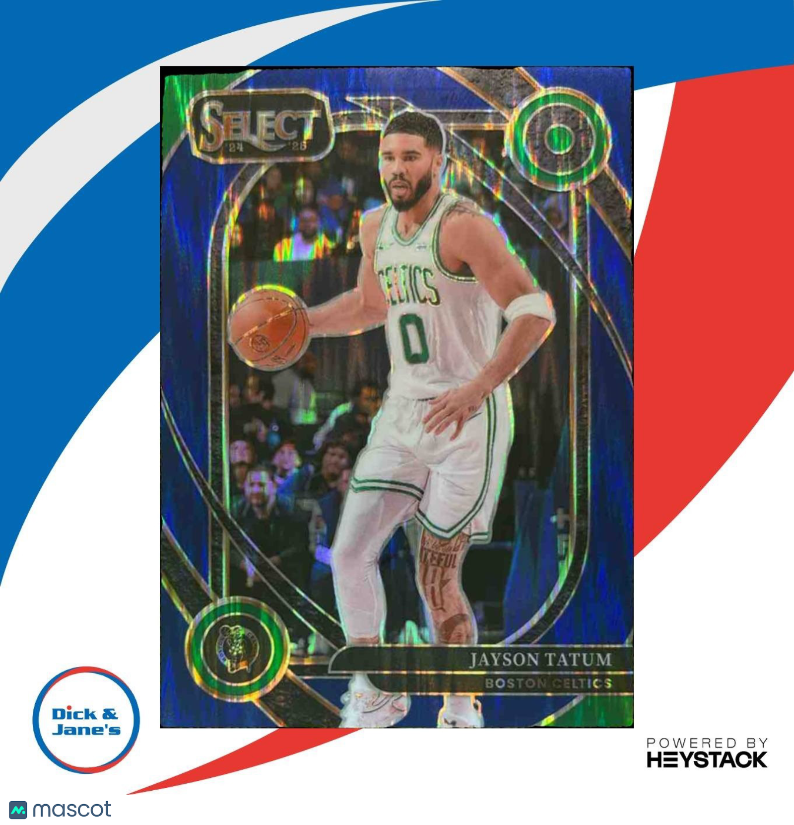 2024-25 Select Jayson Tatum Courtside Blue Prizm /99