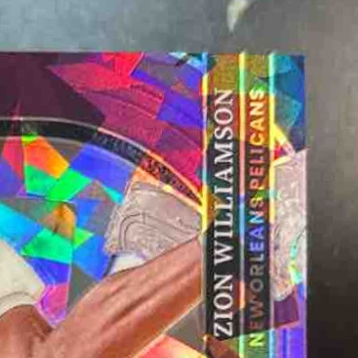 2024-25 Select Zion Williamson Courtside Pink Cracked Ice /99 #258 Pelicans - Sports Cards